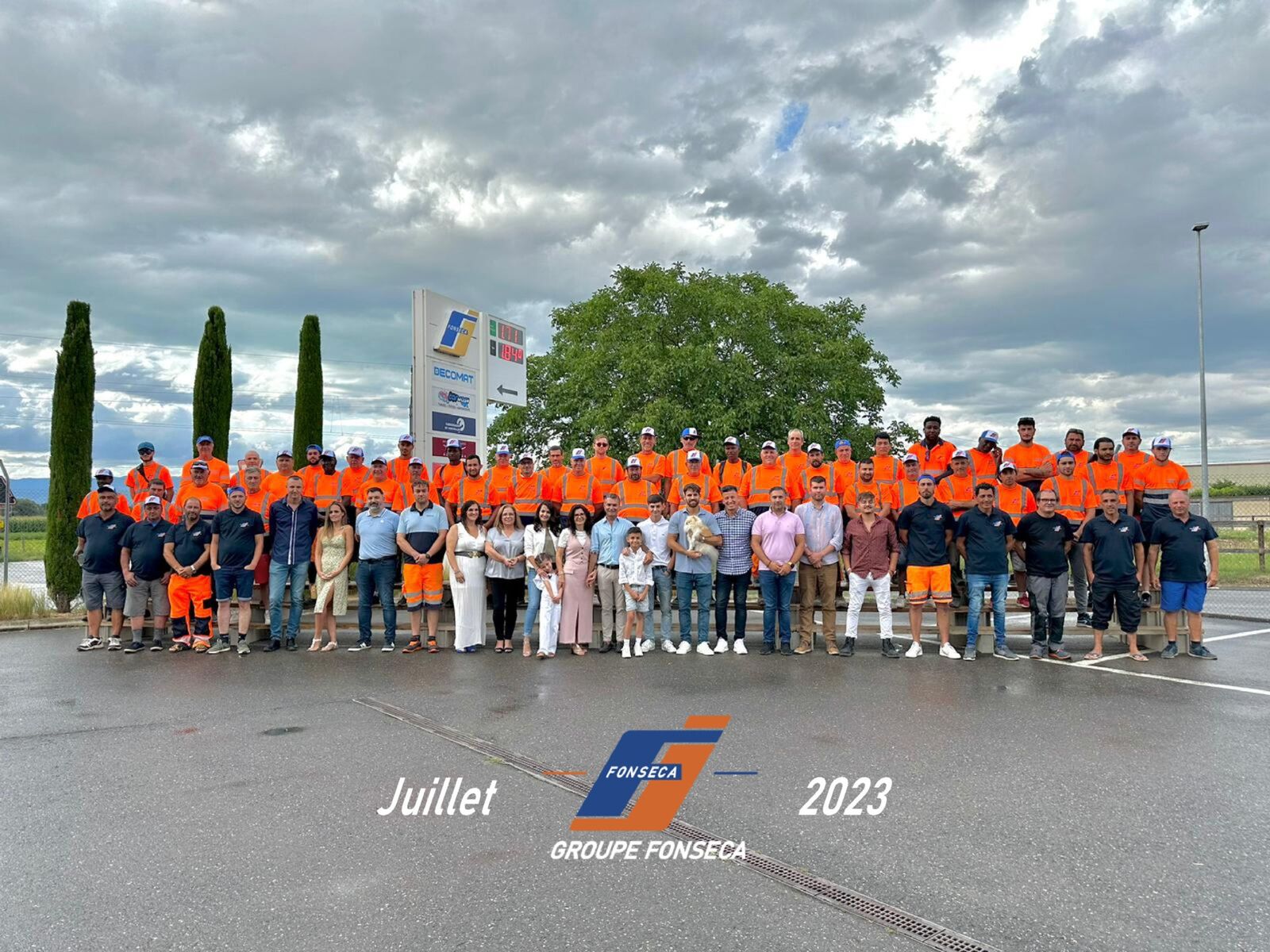 Groupe Fonseca — Équipe, Juillet 2023